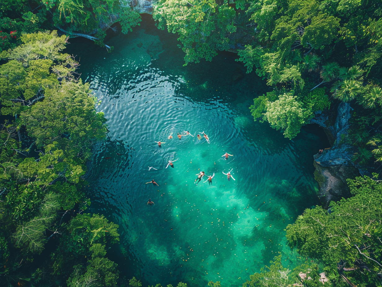 cenote dos ojos